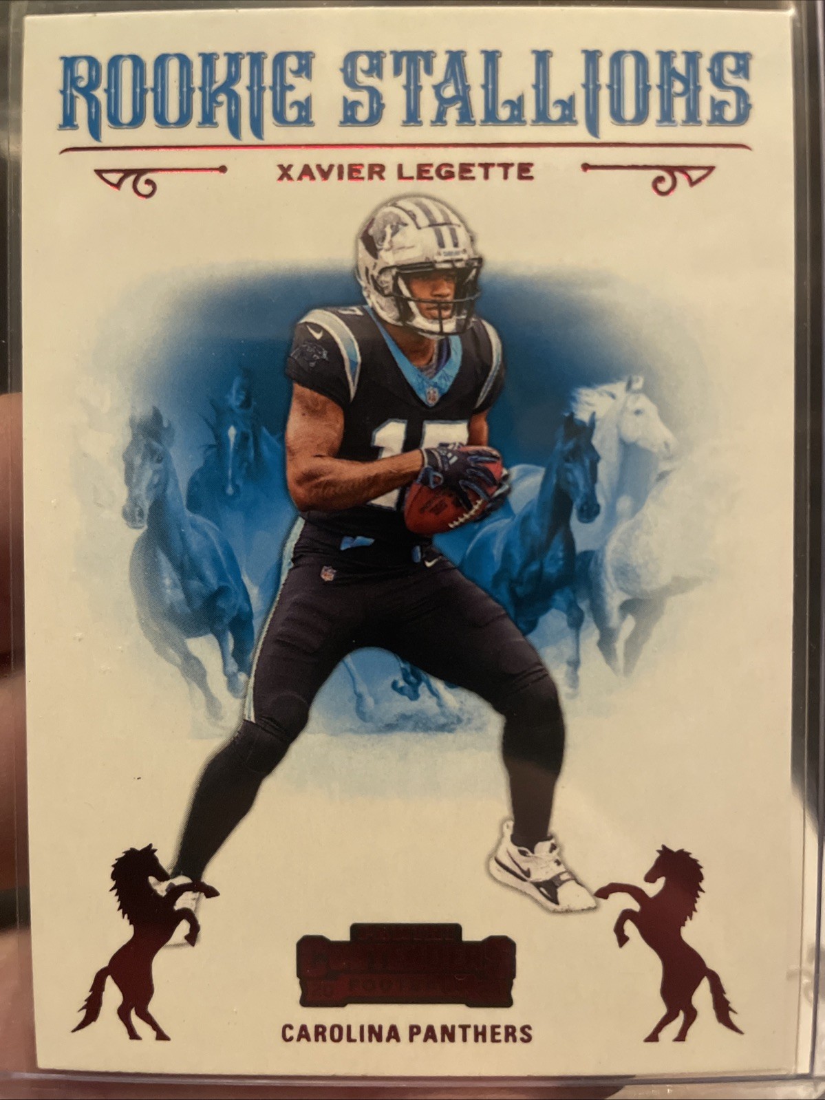 Xavier Legette Panini Contenders Rookie Stallions #16 Red