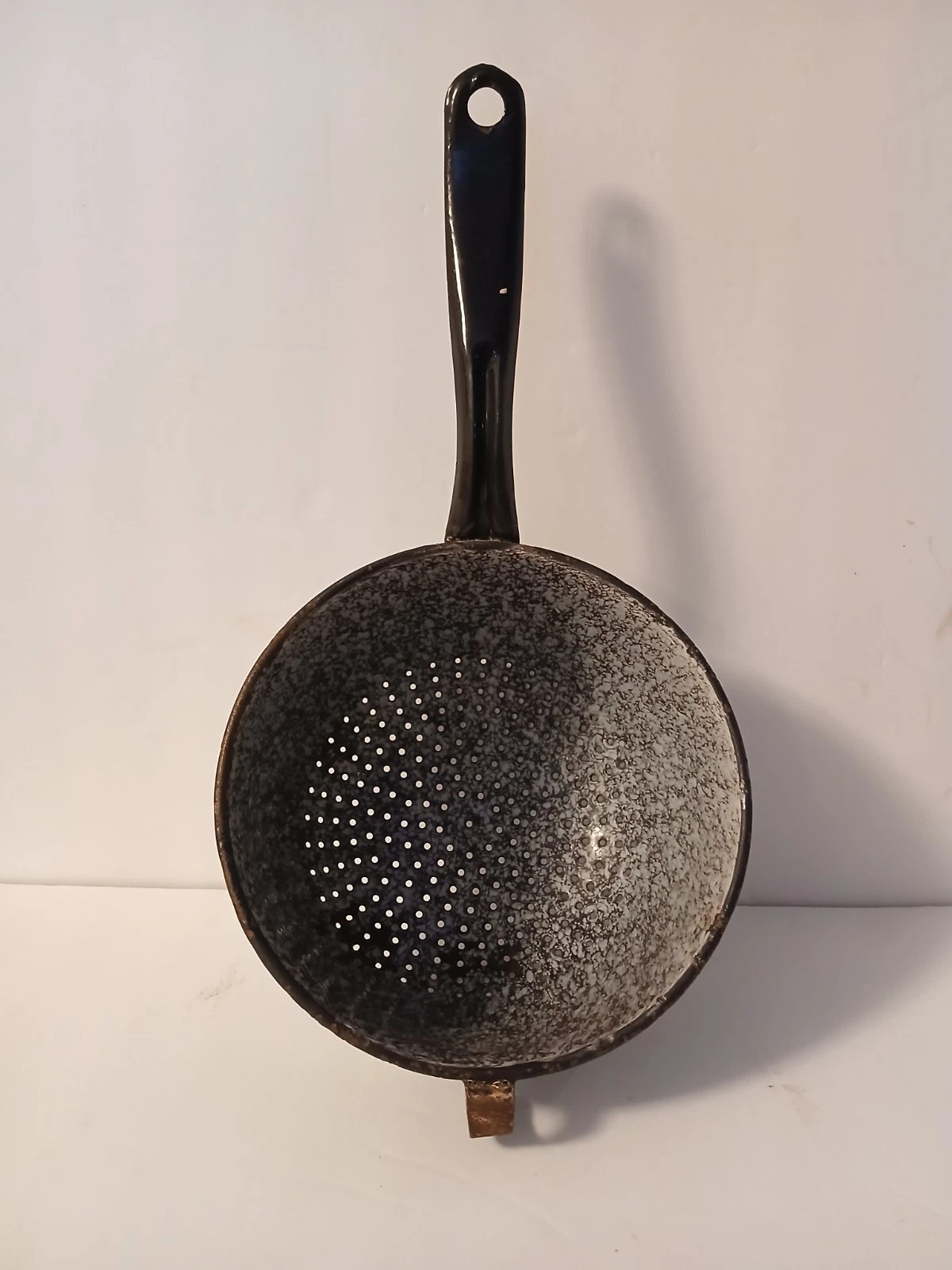 Vintage Graniteware Colander/Strainer