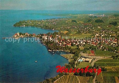 Wasserburg Lake Constance aerial photo