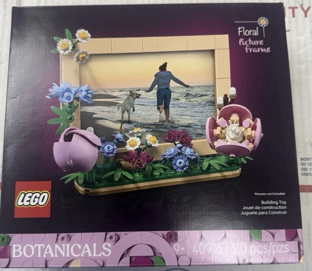 LEGO 40916 Floral Picture Frame NEW SEALED Botanicals GWP In Hand