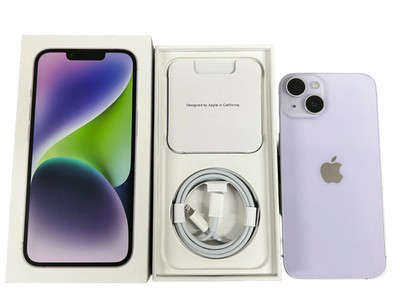 Apple iPhone 14 5G 128GB Factory Unlocked GSM+CDMA Open Box 100% Battery OEM