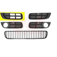 VAN WEZEL Lüftungsgitter Stoßfänger vorne rechts für Skoda Fabia II 542 545