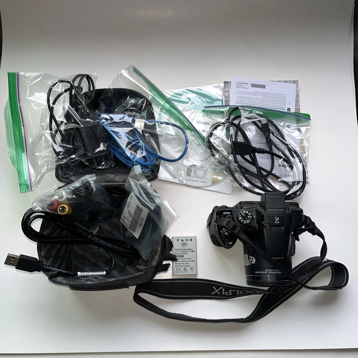 Nikon デジタルカメラ COOLPI X P510 付属品 ソフトケース付き Nikon COOLPIX Digital Nikon P510 1-4.9x Digital Zoom Cameras for