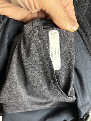 Lululemon Girls Ivivva Sweatshirt 12 Black Reversible Quilted Wherever You Go - Picture 5 of 10