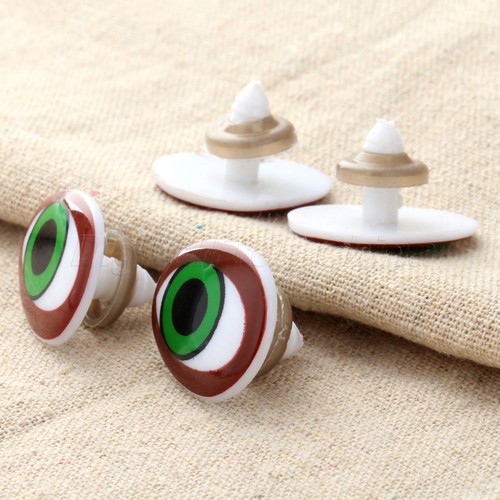 Plastic Cartoon Eyes For Kid Toy Teddy Bear Doll Puppet Making Craft & Washers - Picture 17 of 18