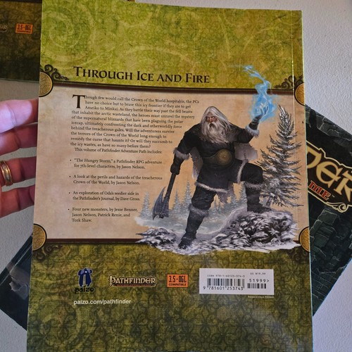 Pathfinder Roleplaying Game Core Rulebook HC RPG Paizo Adv Path x2 Storm Honor - Picture 10 of 12