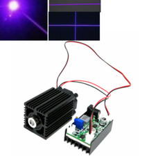 405nm 50mw-400mw Blue Purple Light Laser Module Dot/Line/Cross TTL Modulation