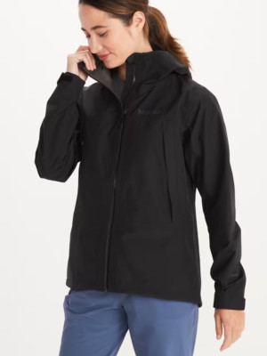 MARMOT Minimalist Pro Womens XL Gore-Tex Parka/Jacket/Coat/Shell Black NEW $275