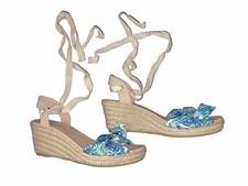 #Citywalk Sandalette Plateau Keilabsatz Sandalen Neuwertig Gr.39(38)+Espadrilles