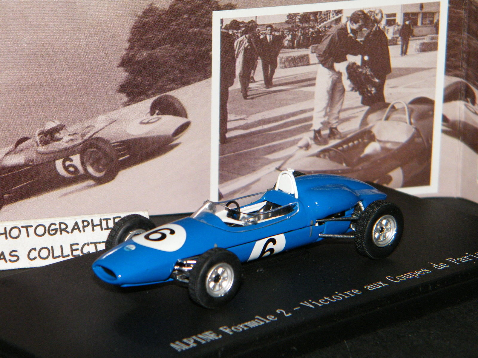 Alpine Formule 2 1964 Modèle Réduit Victoire Coupes de Paris Voiture Miniature de Collection