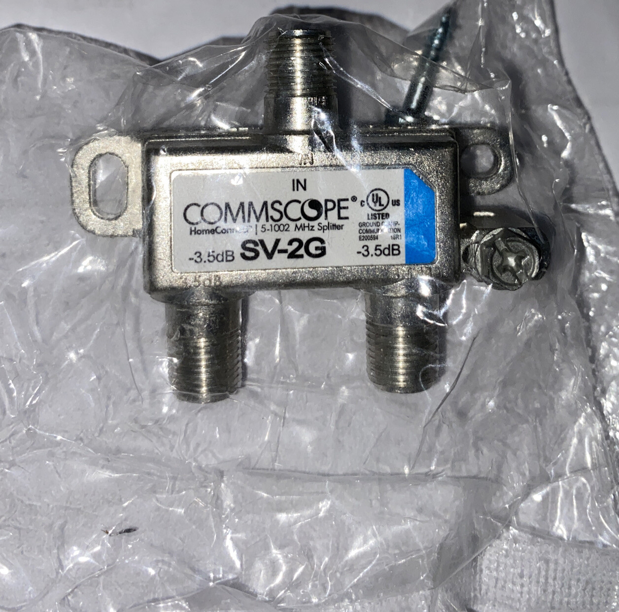 CommScope SV2G 2way Digital Cable Coaxial Splitter 51000mhz Comcast