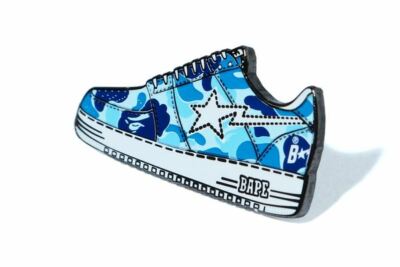 New A Bathing Ape ABC CAMO BAPE STA PINTRILL Blue PIN | eBay
