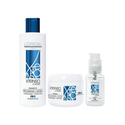 L'Oréal Professionnel Xtenso Care Shampoo 250ml + mask 196g+ Serum 50ml Combo FS
