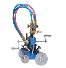 Big hand Pipe Cutting Beveling Machine Torch Track Cutter SS