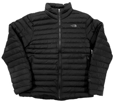 Men's The North Face Black Stretch 700 Down Puffer Jacket Coat Size Large READ | eBay
