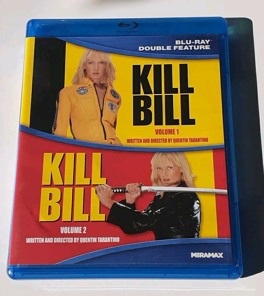 Kill Bill Vol.1 &2 Blu-ray Double Feature OOP Directed By