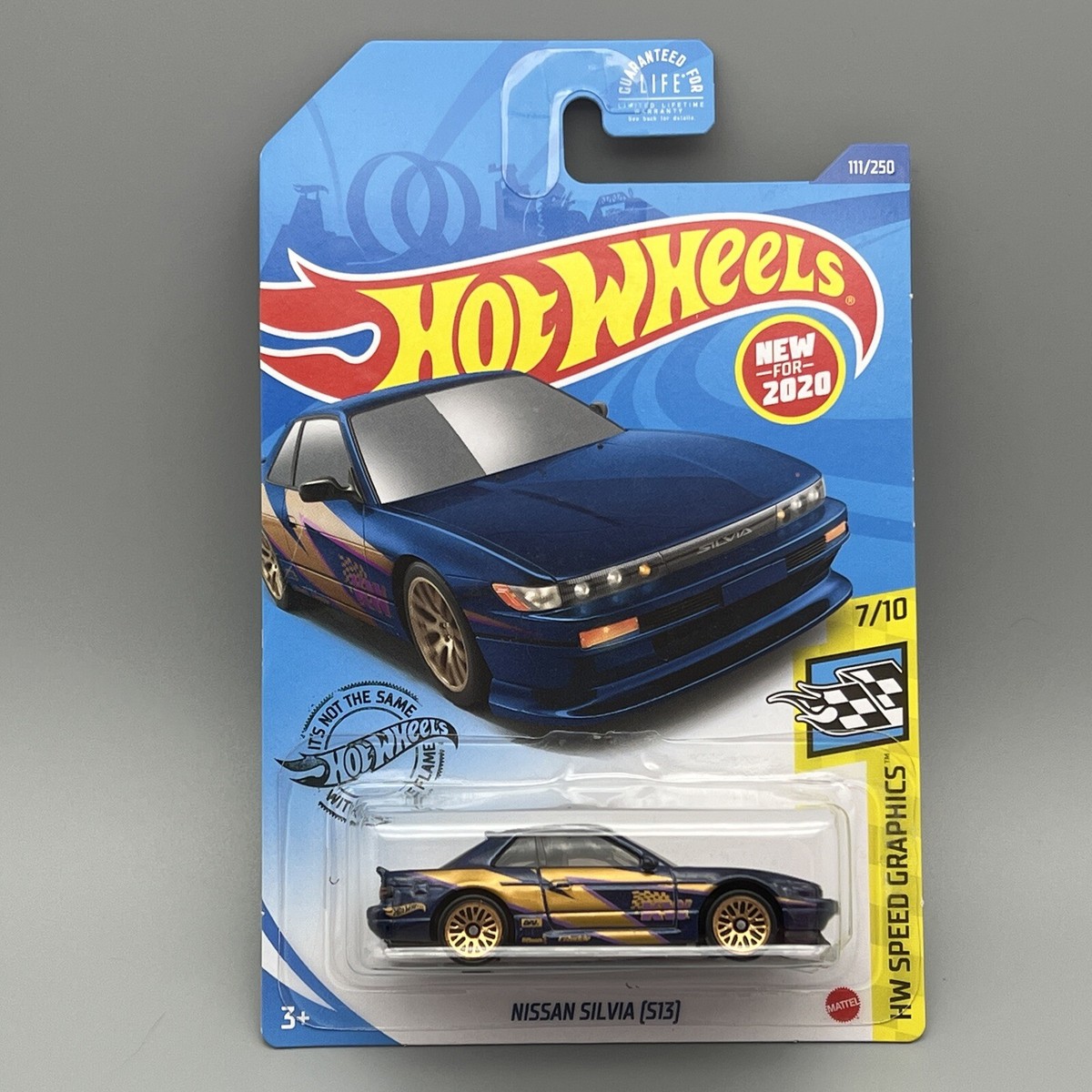 Hot Wheels Nissan Silvia S13 HW Speed Graphics 7/10 Blue Free