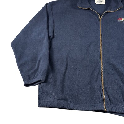 Vintage Arctic Image Jacket Men XXL USA Made Full Zip Fleece 90s