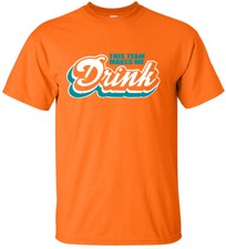 Dan Marino Ryan Fitzpatrick Miami Dolphins This Team Makes Me Drink T-Shirt
