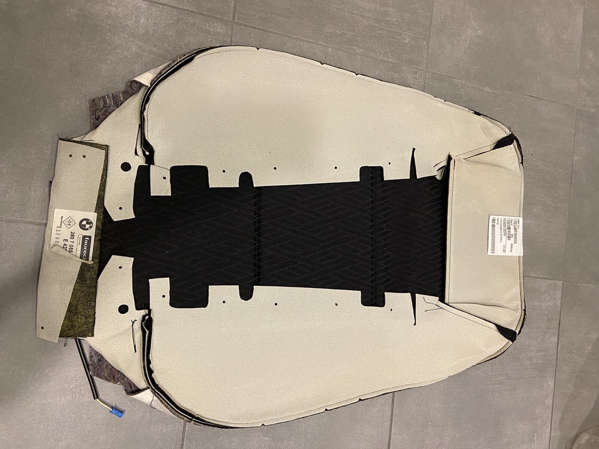 BMW E39 COVER BACKREST CLOTH F4AT ANTHRAZIT 52107051732 | eBay