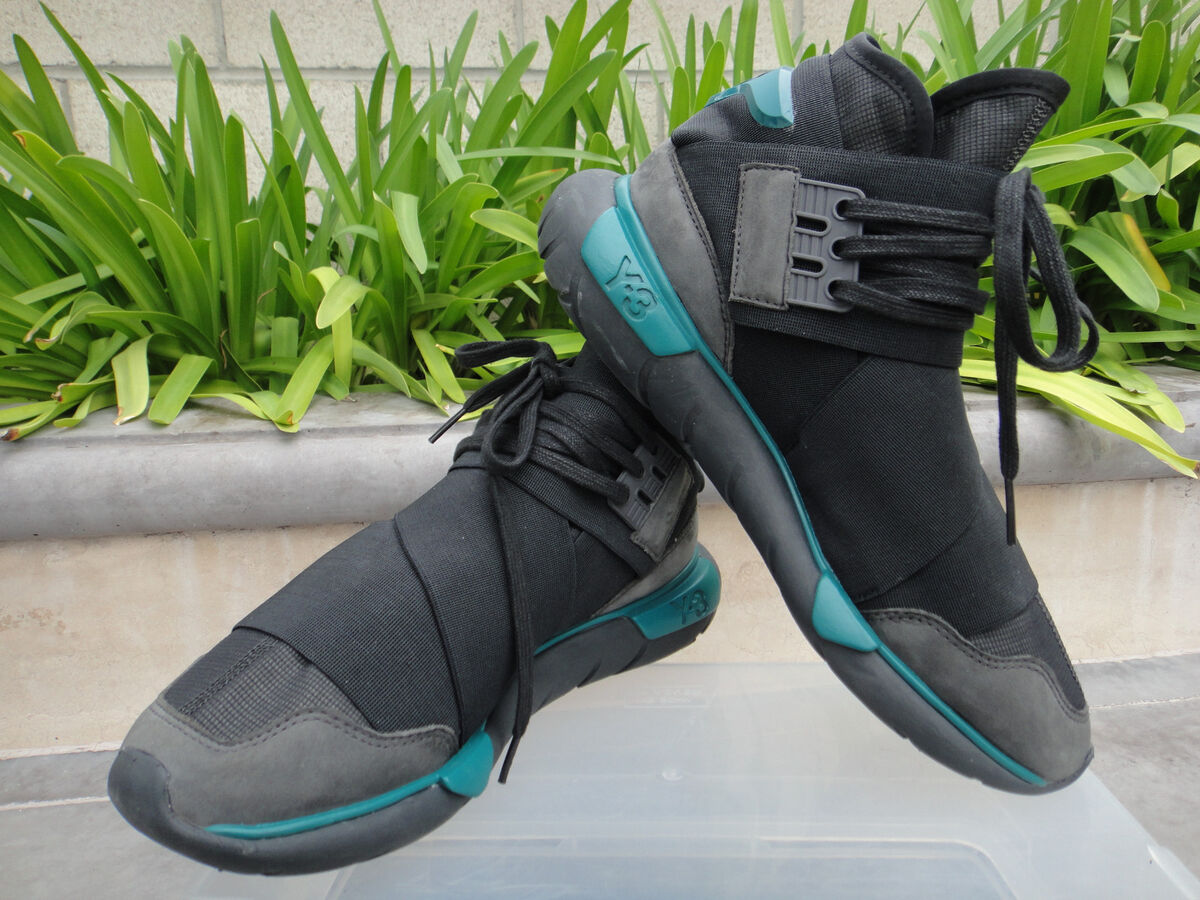 Y-3 BB4735 Yohji Yamamoto Adidas Qasa High Sneakers Black Y-3 BB4735 Yohji Yamamoto Adidas Qasa High Sneakers Black