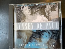 LYNSEY DE PAUL - JUST A LITTLE TIME (inc. Club Mixes) (1999) ARC Rcords CD EX