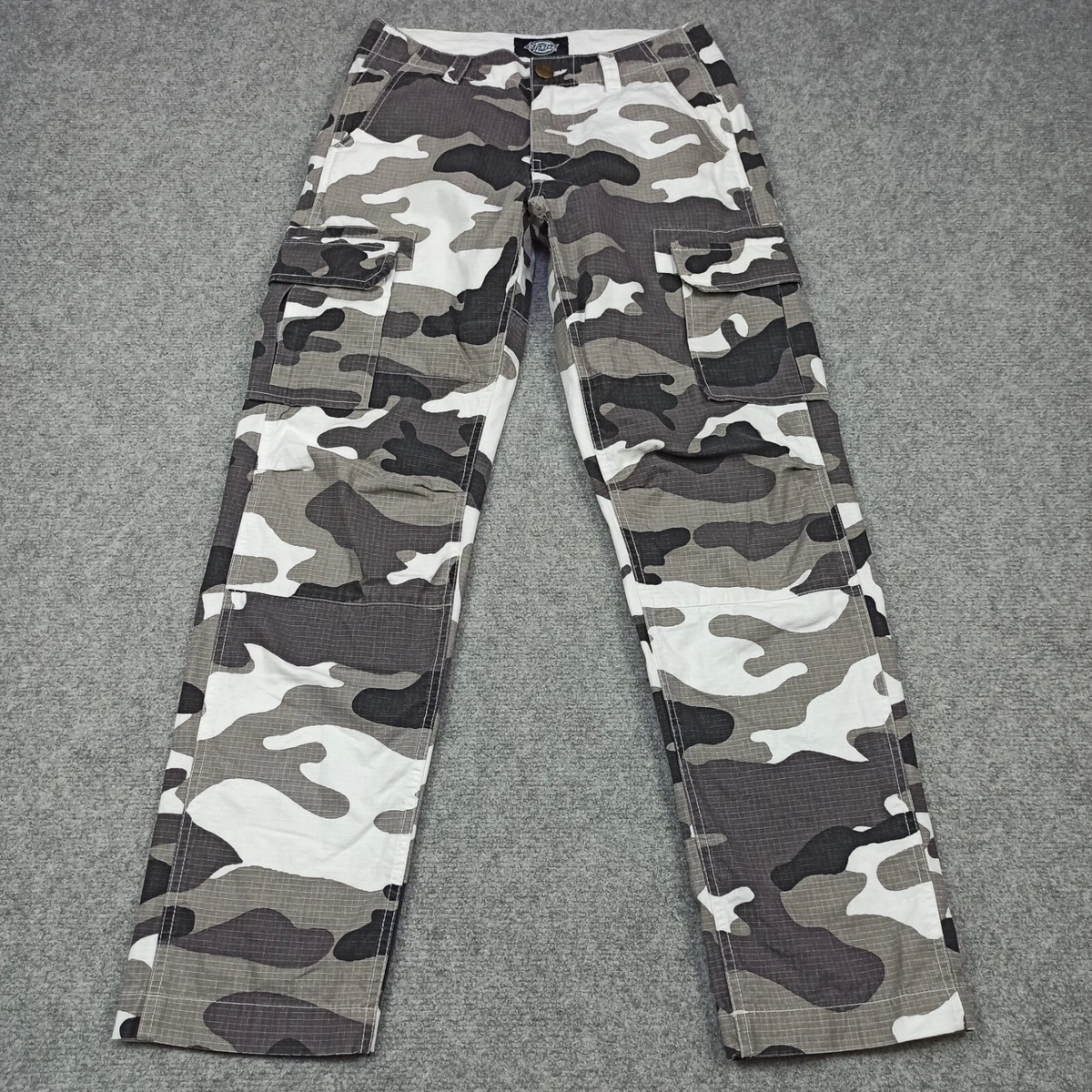 Gray sales camouflage pants
