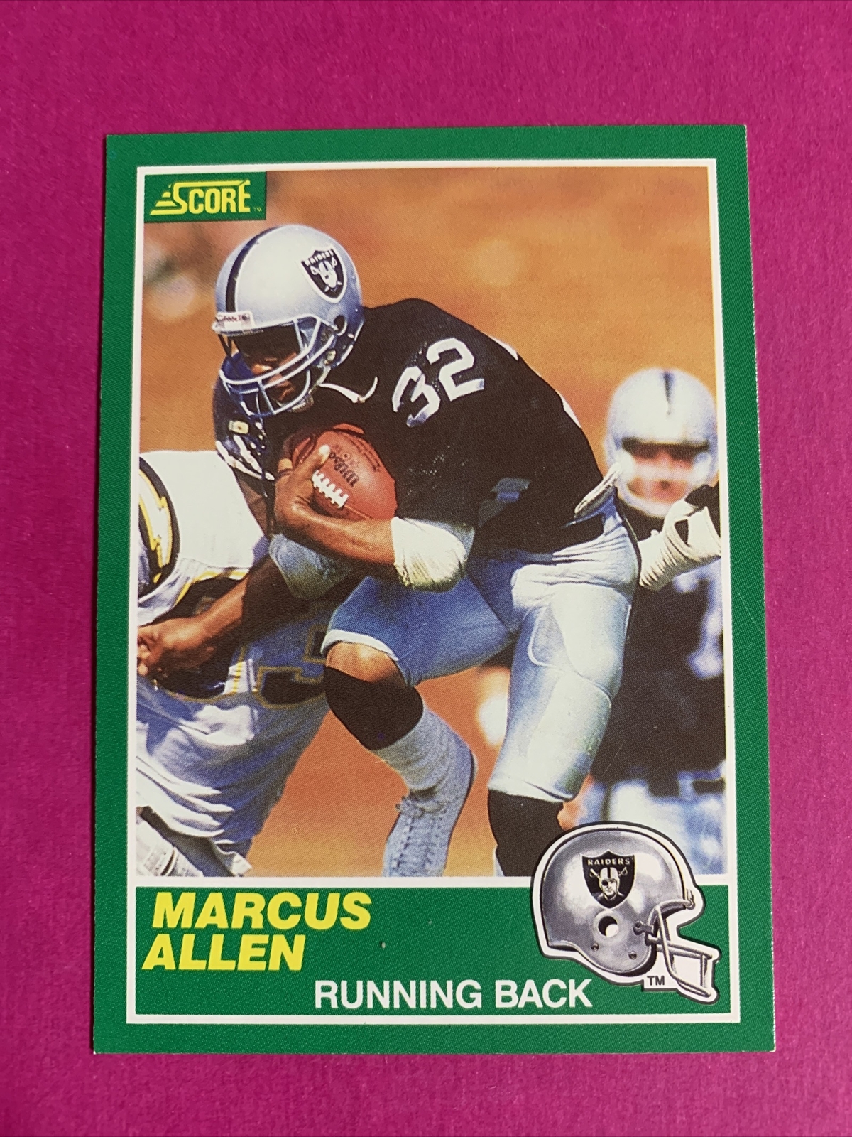 🐶 1989 Score Marcus Allen # 234 Los Angeles Raiders