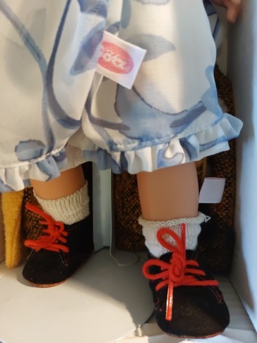 Vintage GOTZ PAMPOLINA 17" Doll 3 Outfits Original Clothing Hard Body Excellen - Picture 3 of 11