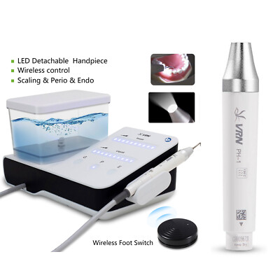 LED Dental Ultrasonic Piezo Scaler Water Fit EMS Cavitron Woodpecker/Handpiece