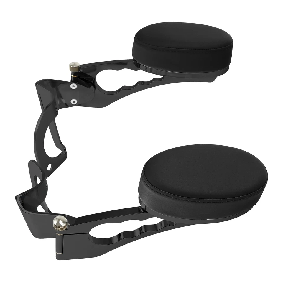 Reposabrazos ajustables para pasajero aptos para Harley Touring Road Electra Glide 2014-25 Foto 4 de 4