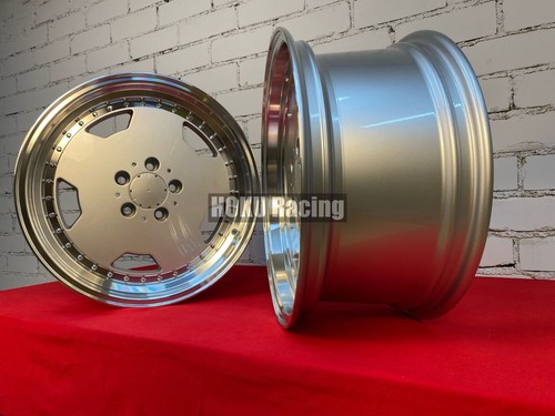 17 Zoll AERO PERFORMA25 AMG Style Felgen 8J MONOBLOCK silber für Mercedes 5x112 - Bild 5 von 15