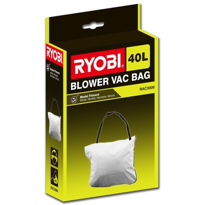 Ryobi BLOWER VACUUM BAG 40L Capacity 
