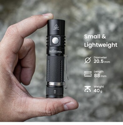 Clearance!Sofirn SP10 Pro AA Flashlight With Lh351D LED90cri,Anduril 2Ui 900 lum