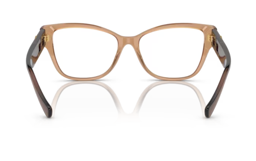 Versace 0VE3347 5436 Brown transparent 54mm Square Women's