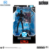 Dc Multiverse The Batman (2022) Catwoman Action Figure Pvc 18 Cm Mcfarlane Toys