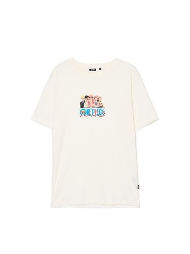 Camiseta One Piece Manga - Camiseta Oficial Deportiva Blanca XL - Imagen 3 de 8
