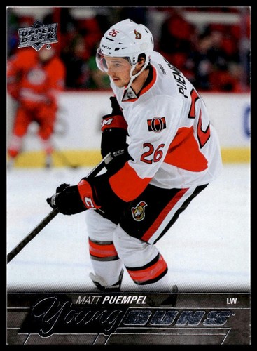 2015-16 Upper Deck #215 Matt Puempel - Picture 1 of 2