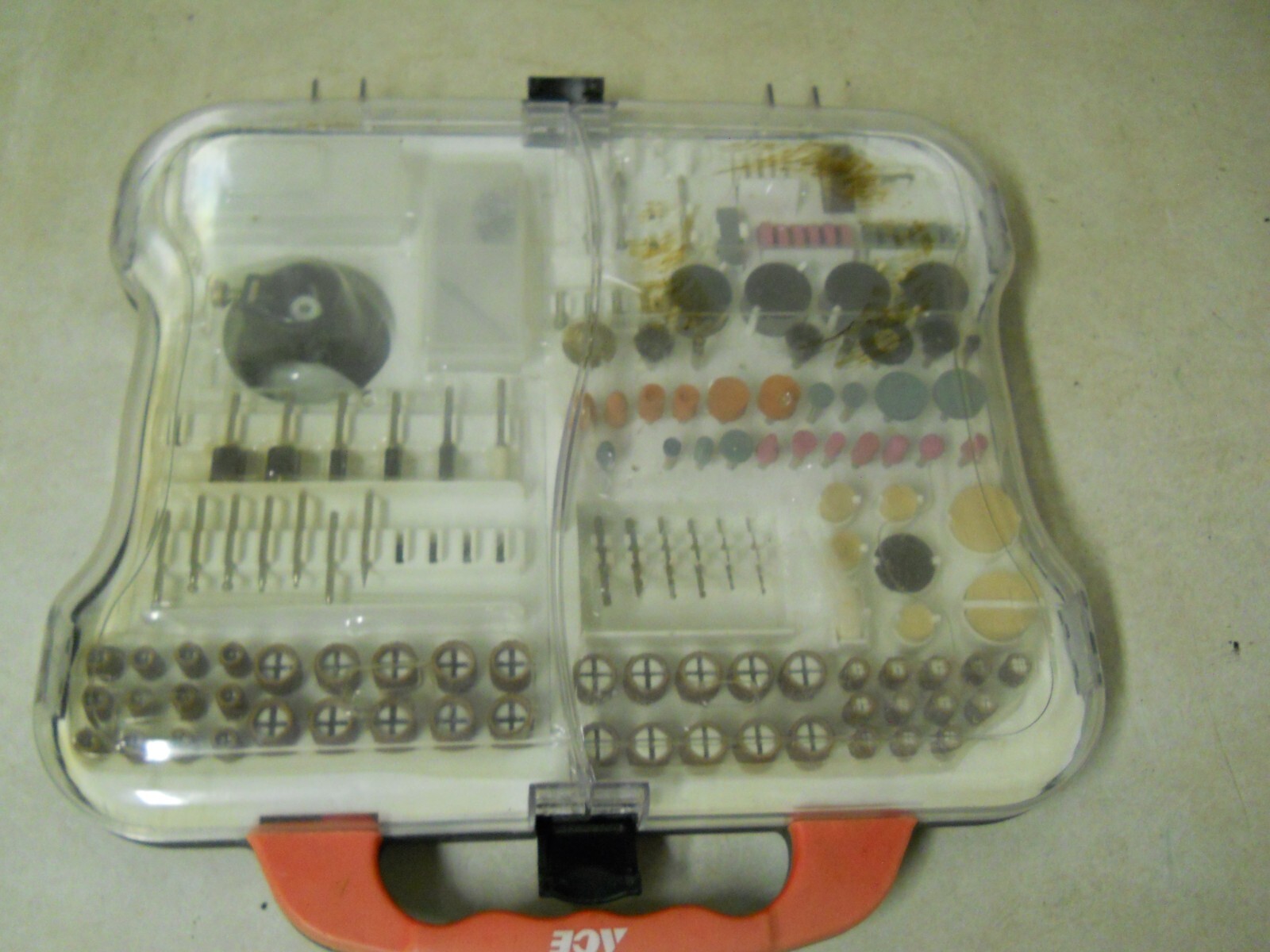 Rotary Tool Accessory Set 200+ Pieces Dremel Sanding Pads Brushes Wheels Collet