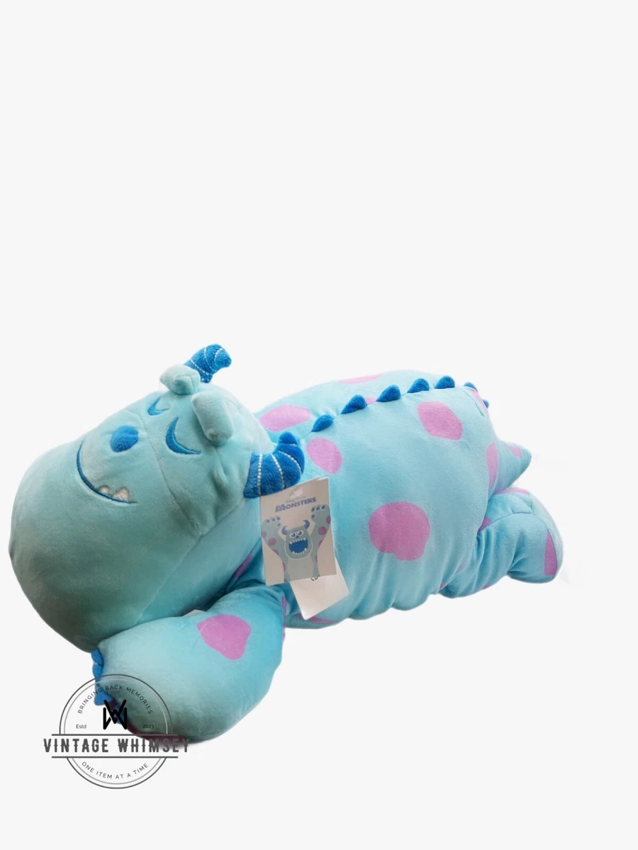 monstres et compagnie peluche coussin sully ou range pyjama 34 cm