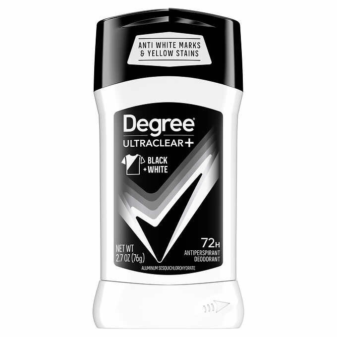 Degree UltraClear Black+White 2.7oz Men 
