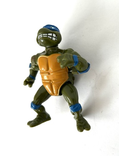 Vintage Ninja Turtles Wacky Action Leonardo Action Figure 1990 Playmates TMNT - Picture 3 of 8