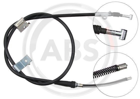 A.B.S. K17588 Seilzug, Feststellbremse Rechts Passend FüR Nissan-image