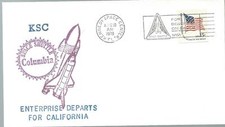 8/10/79 Space Shuttle Columbia Departs for California KSC