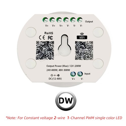 Led Smart Controller WiFi +Bluetooth-compatible Control RGBW RGB LED Strip light - Picture 11 of 17