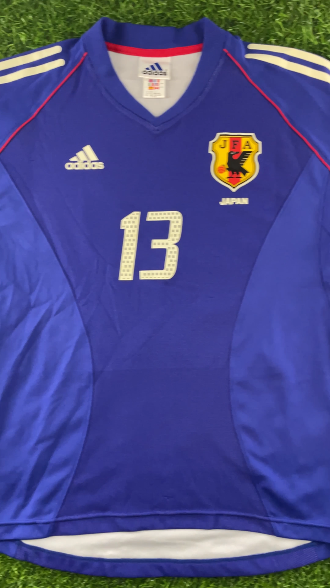 Japan 2002 Official Jersey Shirt Kit – Yanagisawa – Size L