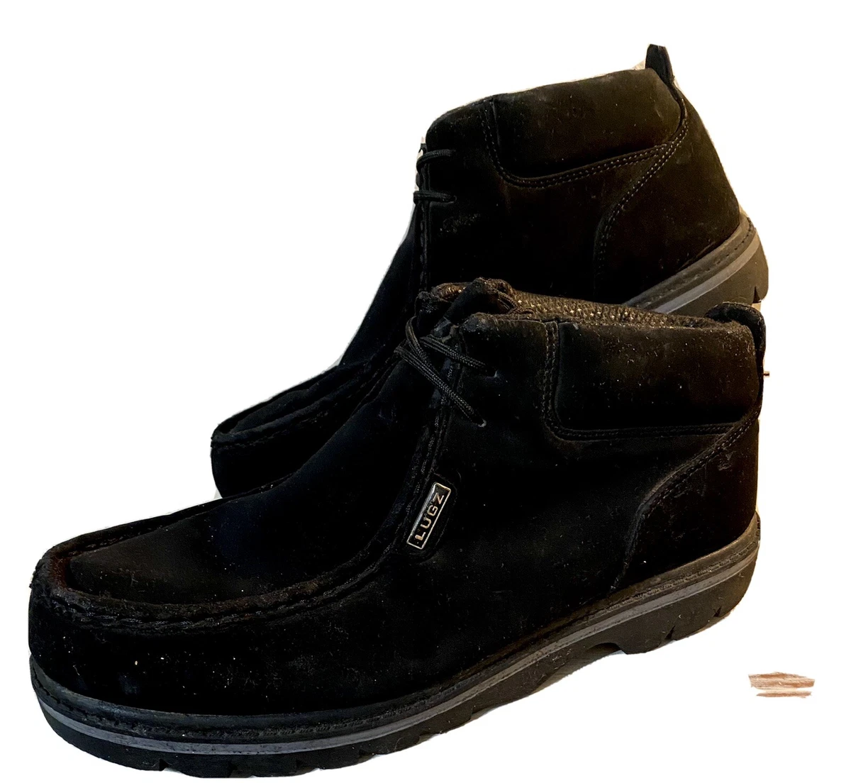 Mens lugz top black boots