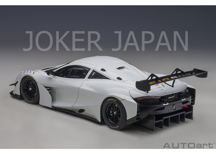 AUTOart McLaren 720S GT3 Plain Body Version (White) [81940] 1/18