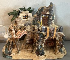 Grandeur Noel Bethlehem Village Set 2002 REPLACEMENT Lg Home Building Awning Rug