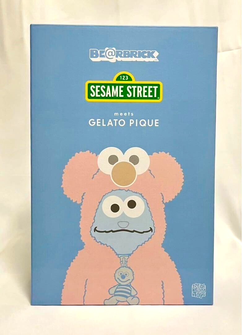 gelato pique - BE@RBRICK × SESAME STREET × GELATO PIQUE BE@RBRICK × SESAME STREET × GELATO PIQUE Pink 400% Cookie